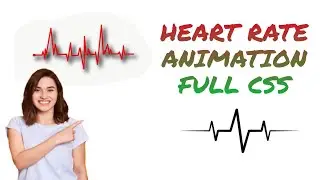 Heartbeat Monitor Animation Using HTML CSS | Codeflix