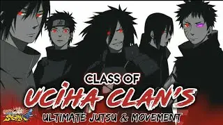 UCIHA CLAN ultimate jutsu all generation : ULTIMATE NINJA STORM 4 gameplay