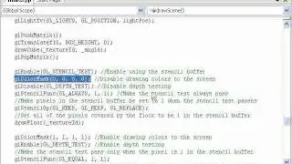OpenGL Tutorial #14 - Drawing Reflections