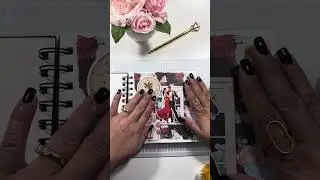 Journal with me - Romantic #asmr #journaling #memorybook #memorybook #journal