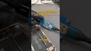 How to troubleshoot iPhones using a USB meter. 