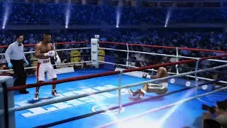 Roy Jones Jr with a vicious knockout on Bernard Hopkins | FIGHT NIGHT CHAMPION