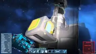 Space Engineers   Dotmatrix InGame Script   Alpha footage