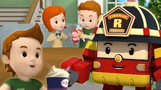Be Careful of Food in the Summer🍧 | Learn about Safety Tips | Animation for Kids | Robocar POLI TV