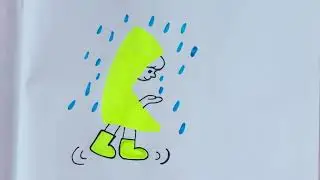 How to Draw a Girl with Letter K | Easy for kids | Simple Drawing