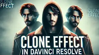 Easy Clone Effect Tutorial in DaVinci Resolve | Hindi