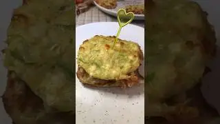 Гамбургер из кабачка! Вкуснее любых булок и точка!  