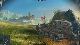ИЗИ ПОБЕДА НА Е100 WoT Blitz