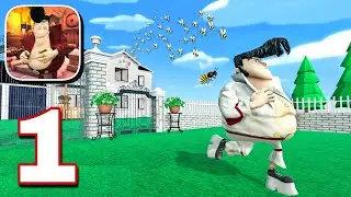 Creepy Neighbor 3D - Scary Neighbor Prank Game : Gameplay Walkthrough Part 1