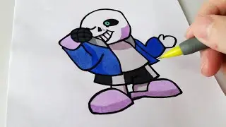 Draw Sans Friday Night Funkin Mod Undertale