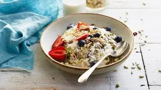 Overnight Bircher Muesli Bowl - Goodman Fielder Food Service.