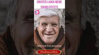 Sinister Laugh meme sound effects #shorts #soundeffects