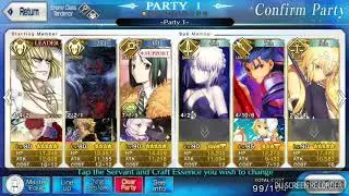 [FGONA] Mystic code quest : Chaldea combat uniform last battle