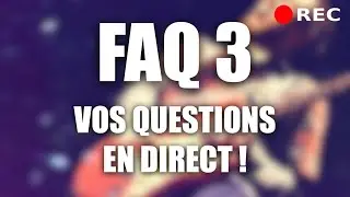 Should you stop trying to improve at guitar? Live FAQ (chapters and links in description)