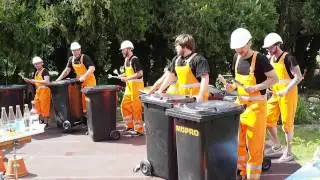 Die Groove Onkels trommeln für MÜPRO