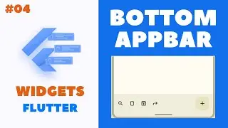 Bottom app bar in flutter | Materia 3 bottom app bar | flutter bottom navigation bar | flutter hero