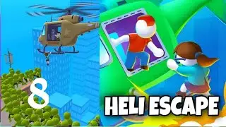 Heli Escape part 8 gameplay video#viralvideo #games #gameplay #mobilegame