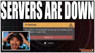 The Division 2 Servers are DOWN for a UNEXPECTED ISSUE with Season 1 Year 5!