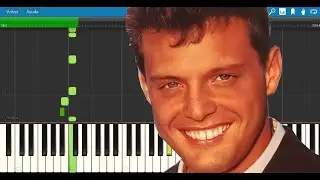 Luis Miguel  / Cuando Calienta El Sol / Piano Tutorial