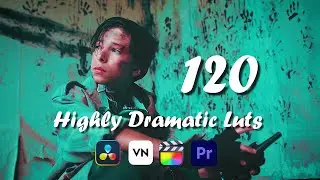 Free 120 Highly Dramatic Luts | How To Use Luts In Premiere Pro