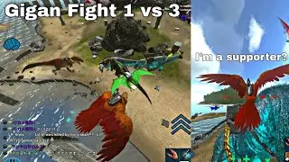【Ark Mobile】•Attack Old Alpha Medium Server Ep.2