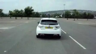 Subaru Impreza 08 STI Hatchback Performance Exhaust by Cobra Sport Exhausts