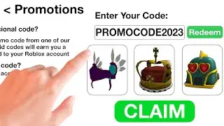 2023 *6 NEW* ROBLOX PROMO CODES All Free ROBUX Items in FEBRUARY + EVENT | All Free Items on Roblox