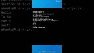 Linux Command Series - 'cut'