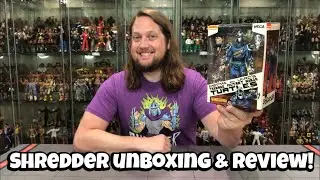 Mirage Shredder NECA Teenage Mutant Ninja Turtles Unboxing & Review!