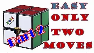 How to Solve 2x2 Rubiks Cube Easy Part 2 of 4 