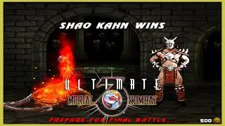 Ultimate Mortal Kombat 3 (MUGEN) Shao Kahn Playthrough