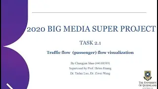 2019-2020 Thesis Super Project - Traffic Flow Visualization - Chengjun Shao