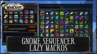 Cómo Usar Lazy Macros | Addon Gnome Sequencer Enhanced | World of Warcraft