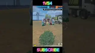 1vs4 one le ump||1vs4#freefire