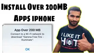 How to Download Over 200mb using Mobile Data in iphone | apple trick | Easy way to Download  games