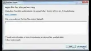 How to stop Sony Vegas Pro from crashing - Tutorial #3