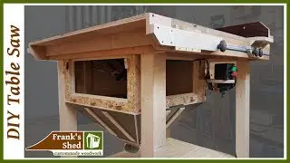 DIY How to make a homemade table saw 2016 | Build | Tischkreissäge selber bauen