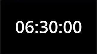 6 Hour 30 Minute Countdown Timer | Simple