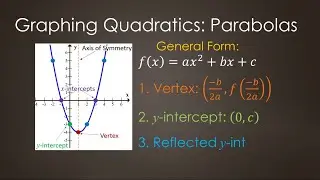 Graphing Quadratic Functions in General Form: Step-by-Step Guide for Beginners