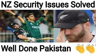 Pakistani fans teasing New Zealand team | Chanting Security Security in stadium PakVsNZ |