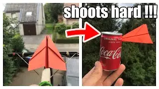 How To Make An Automatic Plane Crossbow Craft | EASY tutorial