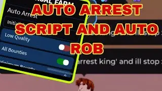 [JAILBREAK] Auto arrest auto rob | Script | Roblox ,2024