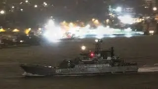 Russian Baltic Fleet's Ropucha class landing ships transit Istanbul towards Black Sea - Feb 8, 2022