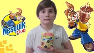 Распаковка кокао Neslguik с спинером