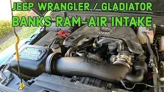 Jeep Gladiator / Wrangler - Banks Ram-Air Intake