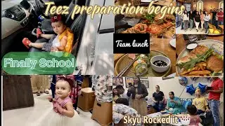 First Time Skyu enjoyed a Birthday Party | Teez Preparation begins | #dailyvlog