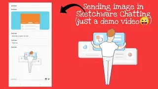 (DEMO VIDEO not tutorial) Sending image in Chatting app in sketchware || SWIFT REIN