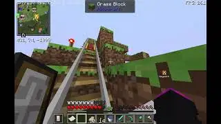 cool minecraft roller coaster