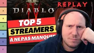 TIER LIST DES STREAMER ANGLOPHONE DIABLO 4 