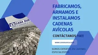 CADENA ESPECIAL INDUSTRIAL AVÍCOLA || CASA SUECA COLOMBIA